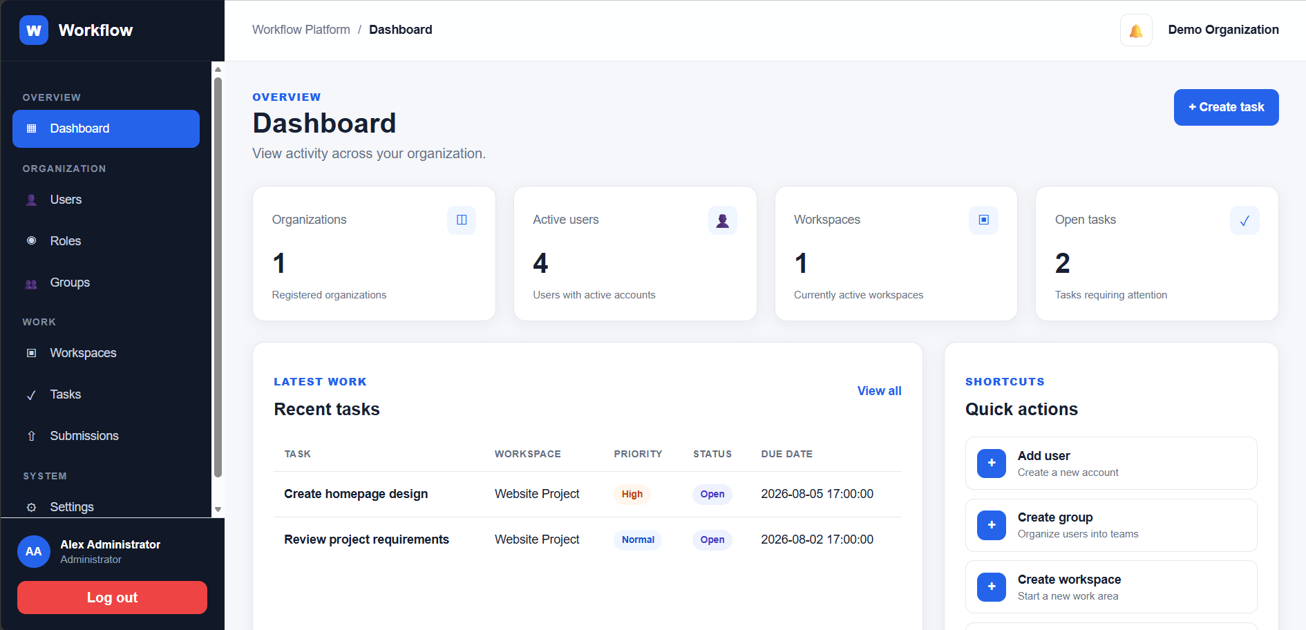 Preview of the Job Agent AI application